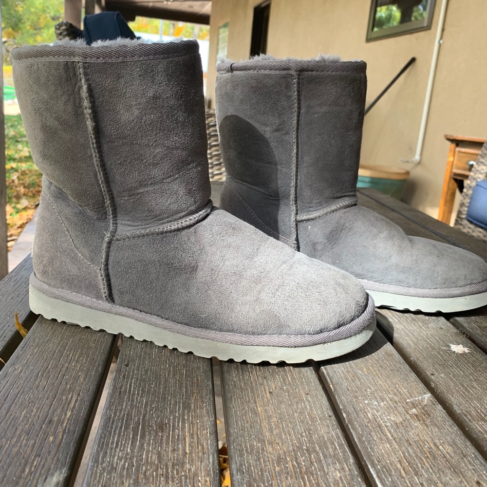 UGG Classic Short Grey Boots